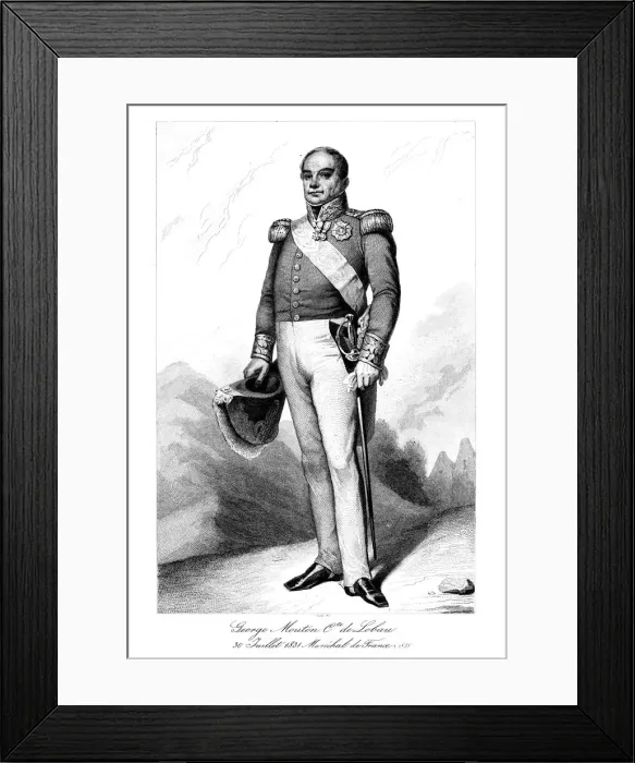 Framed Print : Georges Mouton (1770-1838), Marshal of France, 1839. Artist: Ruhiere Framed Print : Georges Mouton (1770-1838), Marshal of France, 1839. Artist: Ruhiere