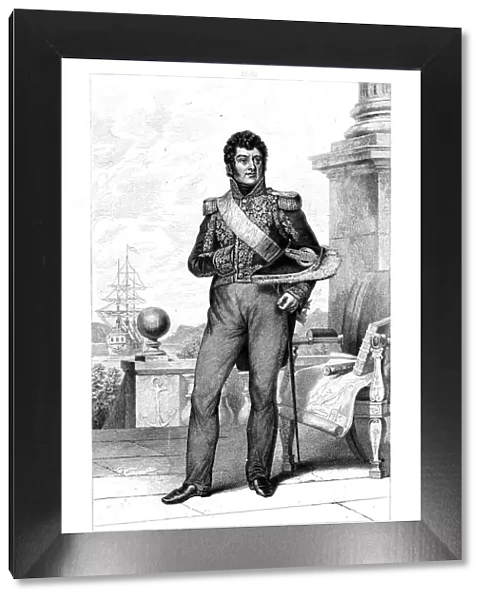 Laurent Jean Francois Truguet (1765-1831), French admiral, 1839. Artist: Geille
