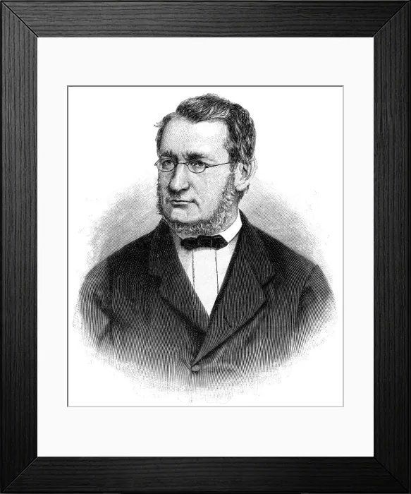 Framed Print : Julius Robert von Mayer (1814-1878), German physician and physicist, 1900 Framed Print : Julius Robert von Mayer (1814-1878), German physician and physicist, 1900