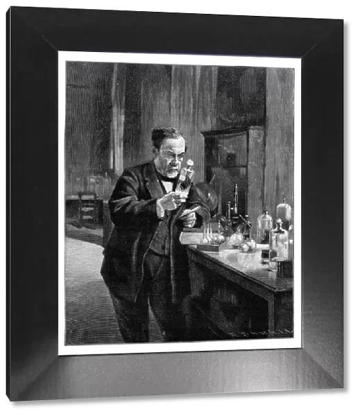 Louis Pasteur, 19th century French microbiologist and chemist, (1900)