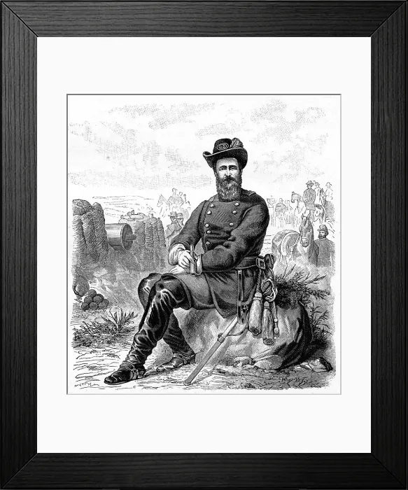 Framed Print : Ulyssess Grant, 19th century American soldier and statesman, (1900) Framed Print : Ulyssess Grant, 19th century American soldier and statesman, (1900)