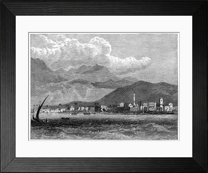 Framed Print : Larnaka, Cyprus, c1890 Framed Print : Larnaka, Cyprus, c1890