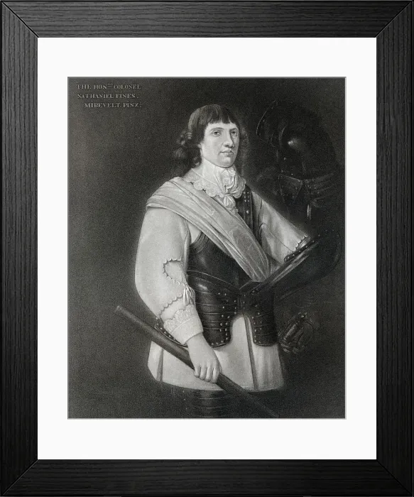 Framed Print : Nathaniel Fiennes, (c1608-1669), English politician, 17th century, (1899) Framed Print : Nathaniel Fiennes, (c1608-1669), English politician, 17th century, (1899)
