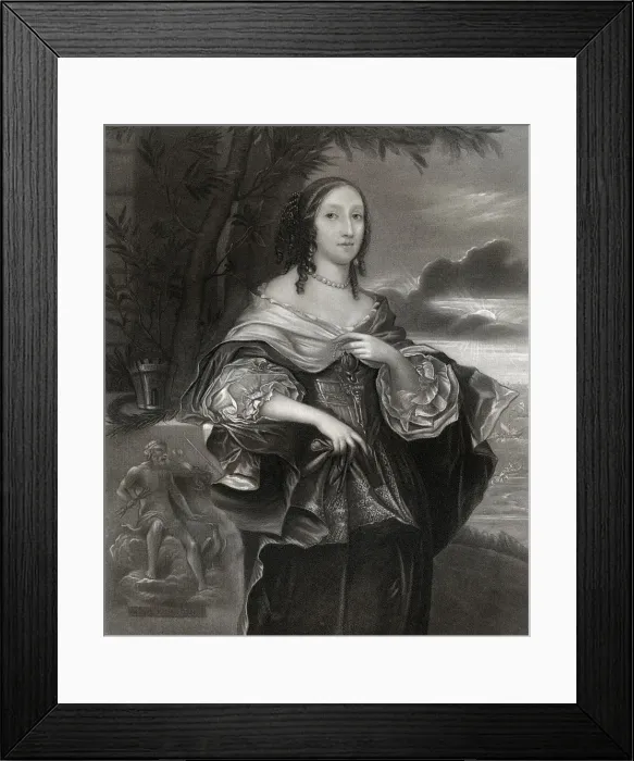 Framed Print : Mrs Claypole (Elizabeth Cromwell), second daughter of Oliver Cromwell, 17th century, (1899) Framed Print : Mrs Claypole (Elizabeth Cromwell), second daughter of Oliver Cromwell, 17th century, (1899)