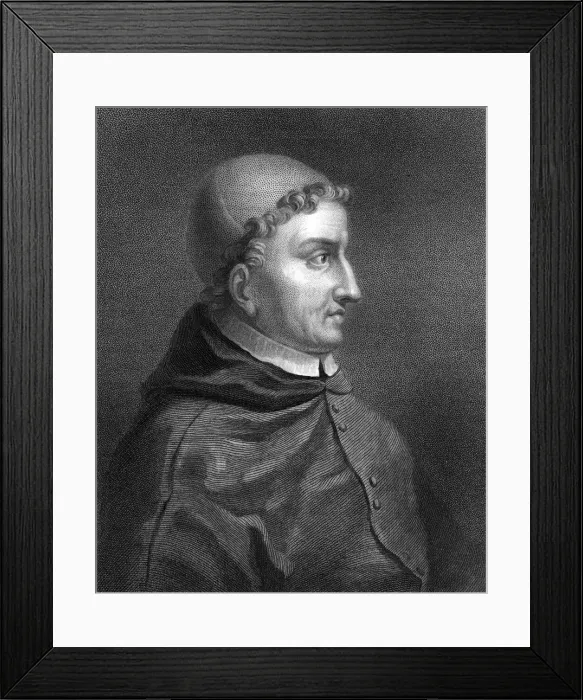 Framed Print : Cardinal Cisneros, Spanish Cardinal, inquisitor and statesman, (1836). Artist: CE Wagstaff Framed Print : Cardinal Cisneros, Spanish Cardinal, inquisitor and statesman, (1836). Artist: CE Wagstaff