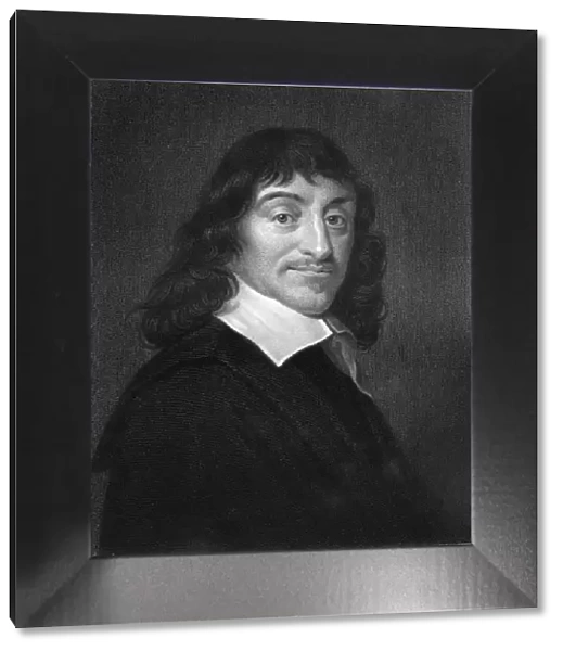Rene Descartes, 17th century French philosopher and mathematician, (1836). Artist: W Holl