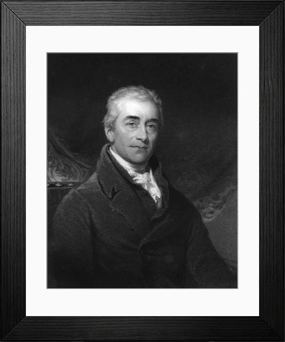 Framed Print : Sir Samuel Romilly, English legal reformer, (1836). Artist: R Woodman Framed Print : Sir Samuel Romilly, English legal reformer, (1836). Artist: R Woodman