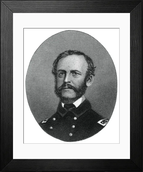 Framed Print : Rear Admiral John Dahlgren, United States Navy, 1862-1867. Artist: J Rogers Framed Print : Rear Admiral John Dahlgren, United States Navy, 1862-1867. Artist: J Rogers