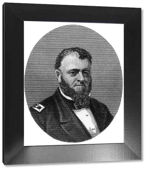 Louis Malesherbes Goldsborough, admiral in the United States Navy, 1862-1867. Artist: J Rogers