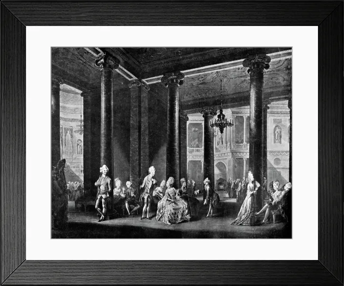 Framed Print : The Interior of the Pantheon in Oxford Road, 1772. Artist: Richard Earlom Framed Print : The Interior of the Pantheon in Oxford Road, 1772. Artist: Richard Earlom