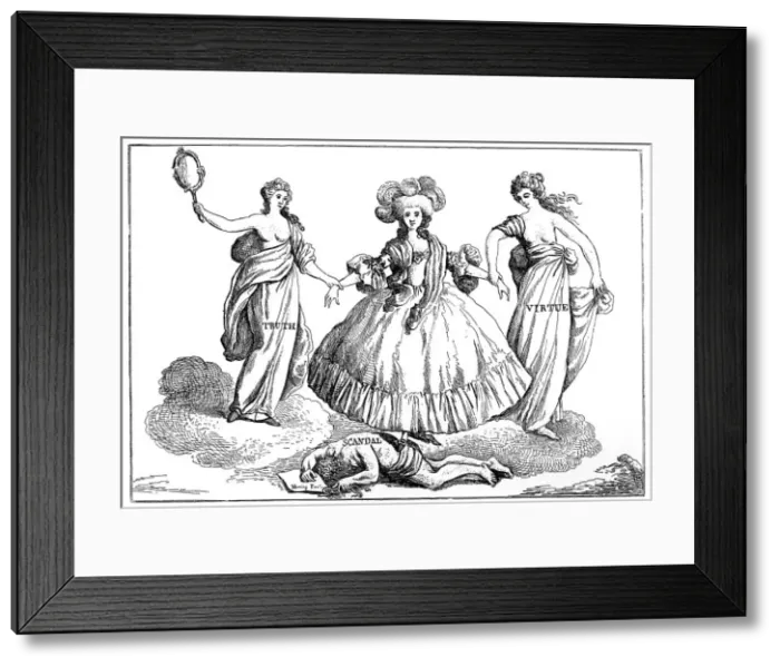 Framed Print : The Apotheosis of the Duchess of Devonshire, 1784 Framed Print : The Apotheosis of the Duchess of Devonshire, 1784