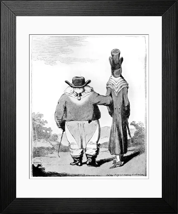 Framed Print : A Spencer and a Threadpaper, 1792 Framed Print : A Spencer and a Threadpaper, 1792