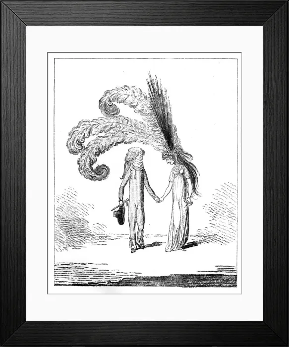 Framed Print : And catch the living manners as they rise, 1794 Framed Print : And catch the living manners as they rise, 1794