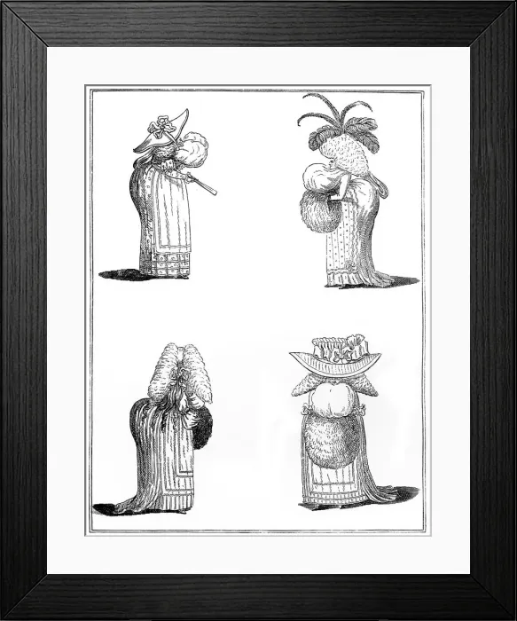 Framed Print : Such things are, That such things are we must allow, but such things never were till now, 1787 Framed Print : Such things are, That such things are we must allow, but such things never were till now, 1787