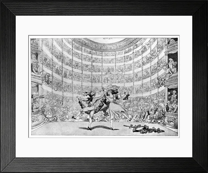 Framed Print : The Prospect before us, 1791. Artist: Thomas Rowlandson Framed Print : The Prospect before us, 1791. Artist: Thomas Rowlandson