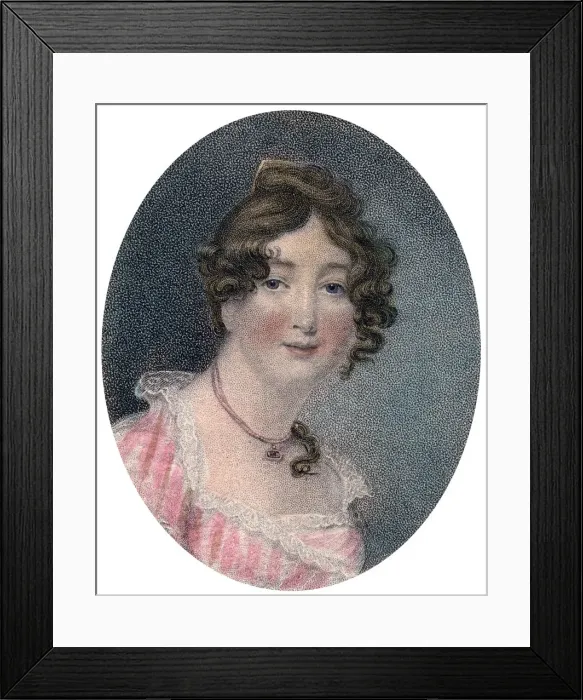 Framed Print : Mrs Coutts, English actress, 19th century Framed Print : Mrs Coutts, English actress, 19th century