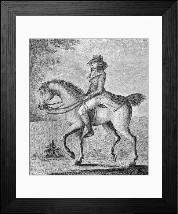 Framed Print : The Mistaken Notion, 1789. Artist: W Dickinson