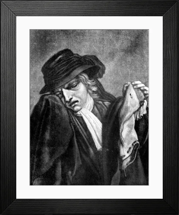Framed Print : The Bubblers Mirrorour, or Englands Folley (grief), 1720