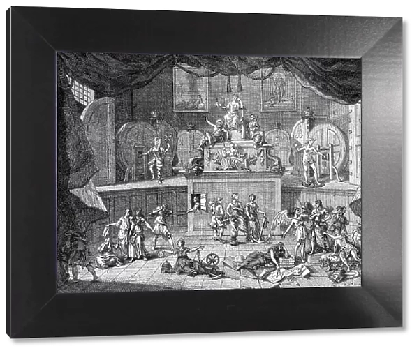 The Lottery, 1721. Artist: William Hogarth