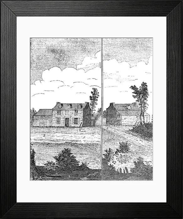 Framed Print : A True Draught of Eliza Canning, 1753 Framed Print : A True Draught of Eliza Canning, 1753