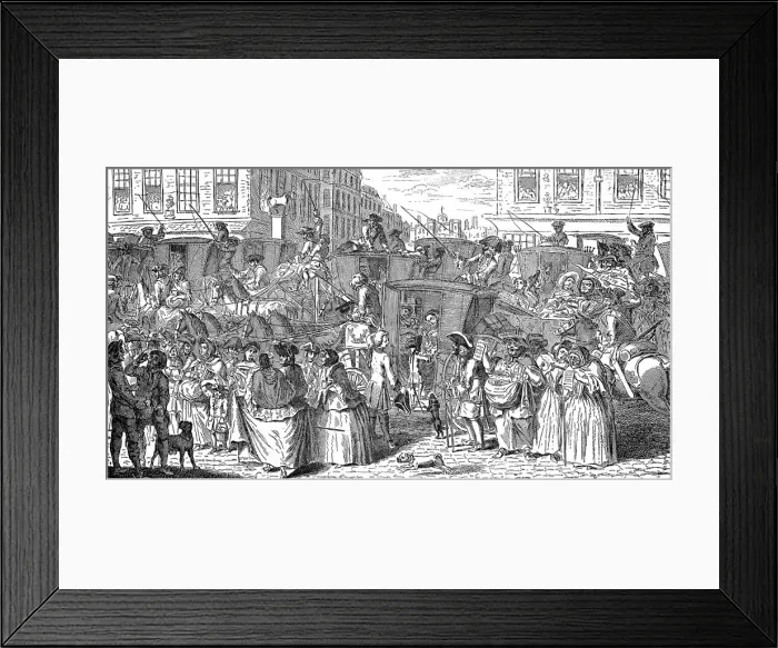 Framed Print : The Military Prophet... April 1750 Framed Print : The Military Prophet... April 1750