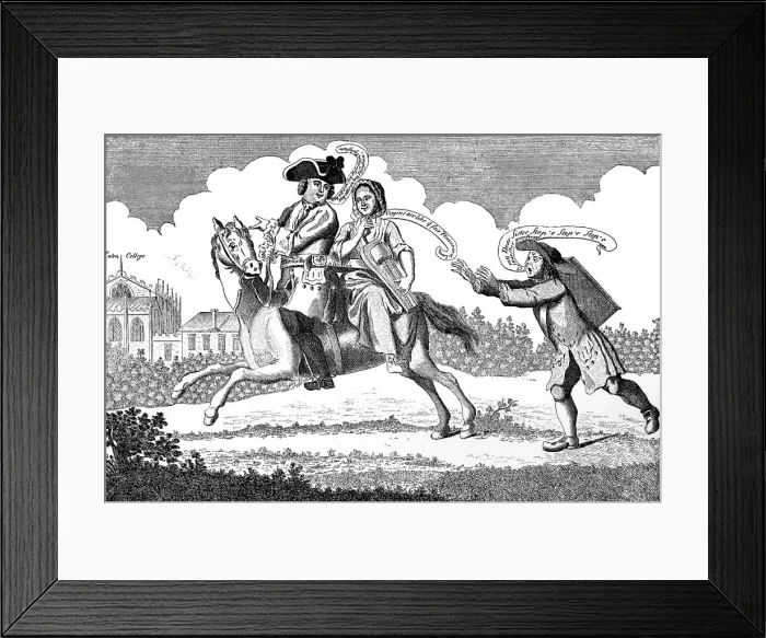 Framed Print : John of Gant mounted, or, Mars on his Journey... 1747 Framed Print : John of Gant mounted, or, Mars on his Journey... 1747