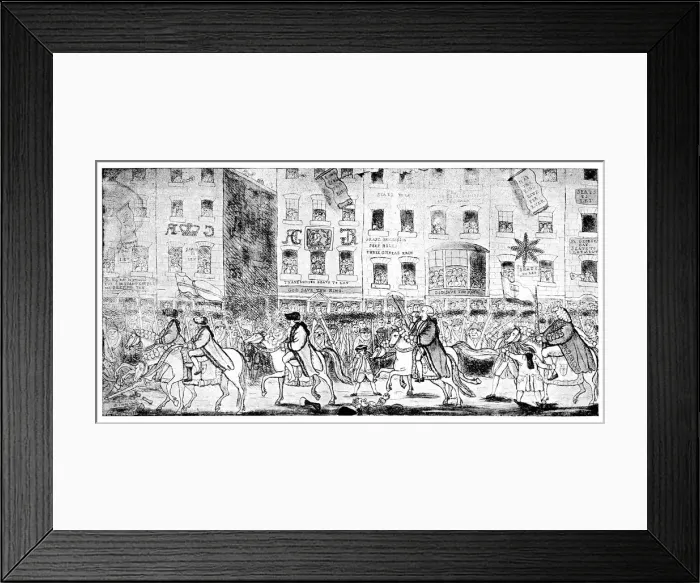 Framed Print : City Horsemanship or Procession to St Paul s, 1789 Framed Print : City Horsemanship or Procession to St Paul s, 1789