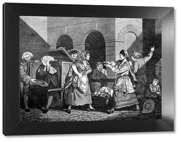 The Female Orators, 1768. Artist: Rennoldson