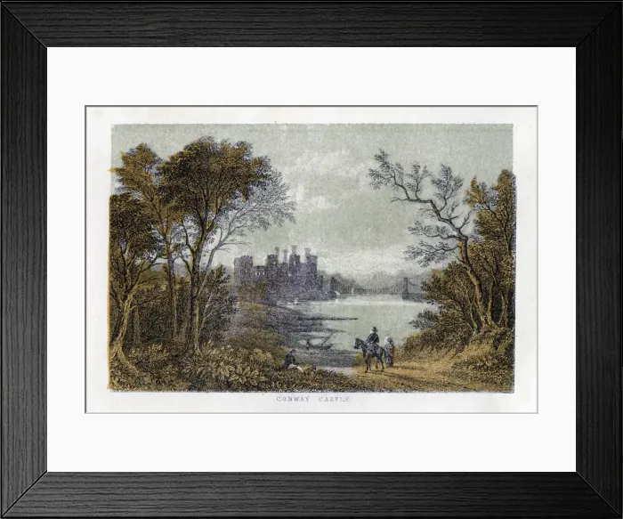 Framed Print : Conway Castle Framed Print : Conway Castle
