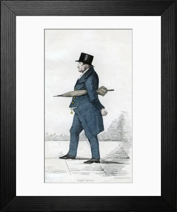 Framed Print : Roger Aytoun, 1839 Framed Print : Roger Aytoun, 1839