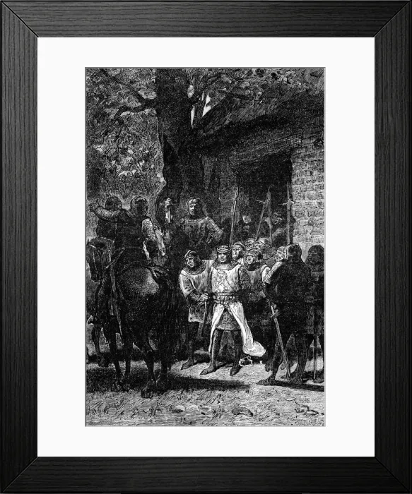 Framed Print : The Capture of Richard the Lion, 1192, (1909) Framed Print : The Capture of Richard the Lion, 1192, (1909)