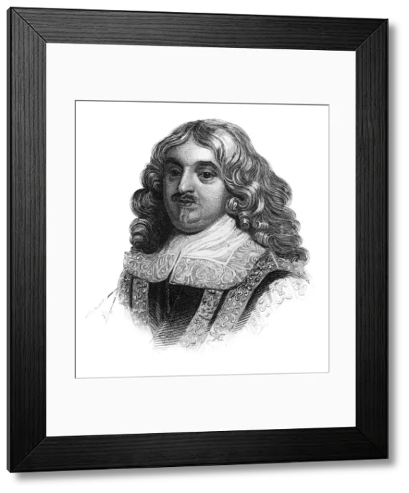 Framed Print : Edward Hyde, 1st Earl of Clarendon, 17th century English historian and statesman, c1850 Framed Print : Edward Hyde, 1st Earl of Clarendon, 17th century English historian and statesman, c1850