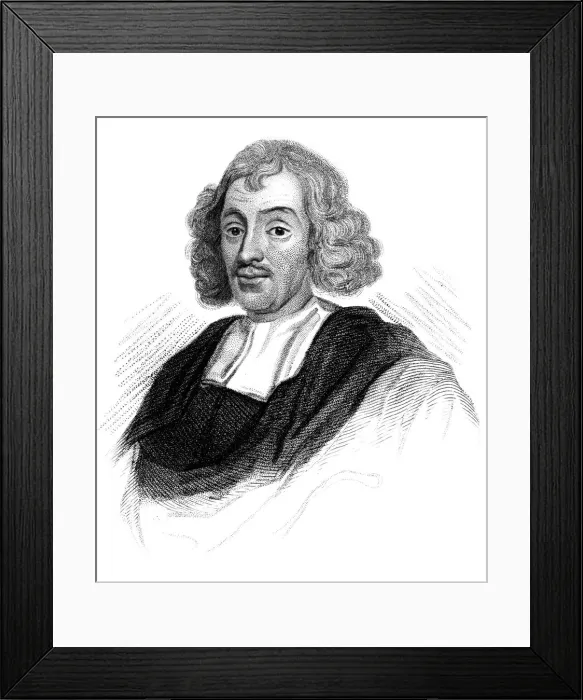 Framed Print : John Ray, English naturalist, (c1850) Framed Print : John Ray, English naturalist, (c1850)
