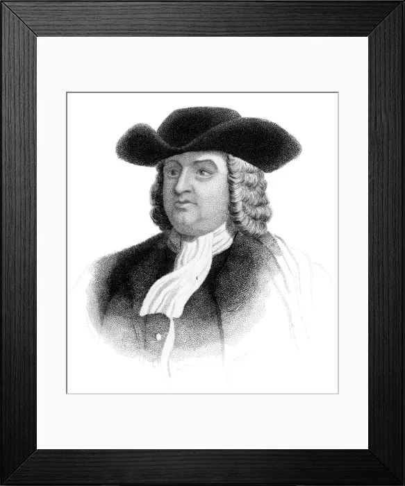 Framed Print : William Penn, founder of the Commonwealth of Pennsylvania, (c1850) Framed Print : William Penn, founder of the Commonwealth of Pennsylvania, (c1850)