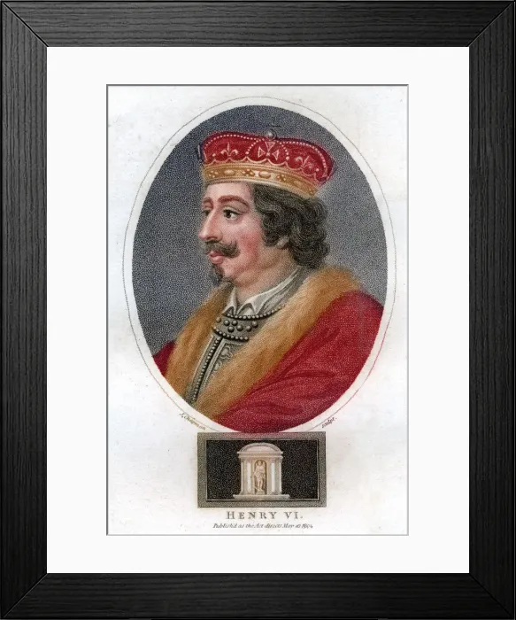 Framed Print : Henry VI, 1804 Framed Print : Henry VI, 1804