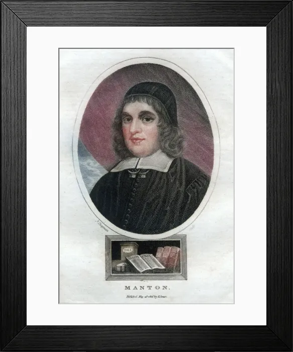 Framed Print : Manton, 1816. Artist: J Chapman Framed Print : Manton, 1816. Artist: J Chapman