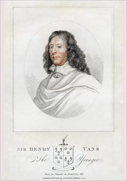 Henry Vane the Younger, statesman and Member of Parliament, 1814
