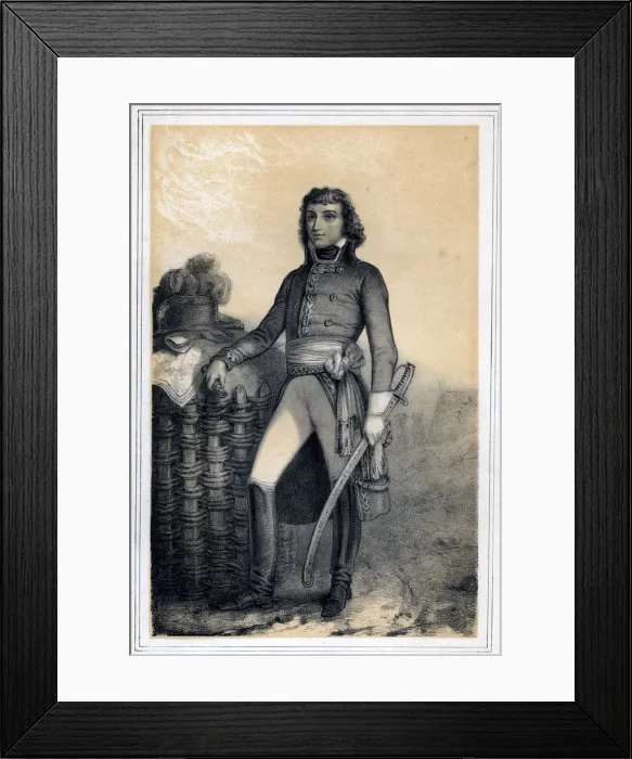 Framed Print : Barthelemy Catherine Joubert, French general, 19th century. Artist: Jules Alfred Vincent Rigo Framed Print : Barthelemy Catherine Joubert, French general, 19th century. Artist: Jules Alfred Vincent Rigo