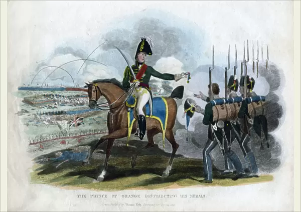The Prince of Orange Distributing His Medals, 1815
