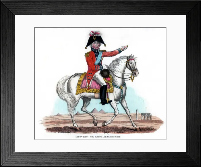 Framed Print : Lieutenant-General Sir Ralph Abercromby (1734-1801), 1816. Creator: Unknown