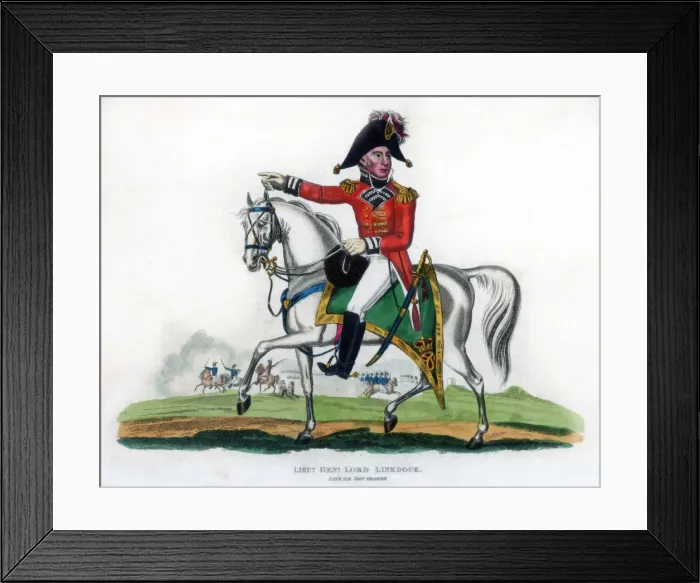 Framed Print : Lieutenant-General Lord Linedock, 1816