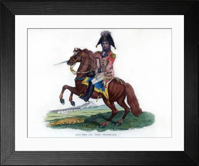 Framed Print : Lieutenant-General Sir John Moore (1761-1809), 1815 Framed Print : Lieutenant-General Sir John Moore (1761-1809), 1815