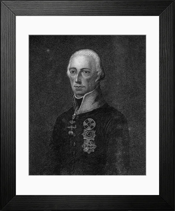 Framed Print : Francis II, Holy Roman Emperor, 1814 Framed Print : Francis II, Holy Roman Emperor, 1814