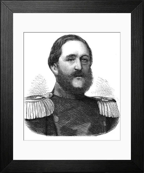 Framed Print : Prince of Augustenburg, 19th century Framed Print : Prince of Augustenburg, 19th century