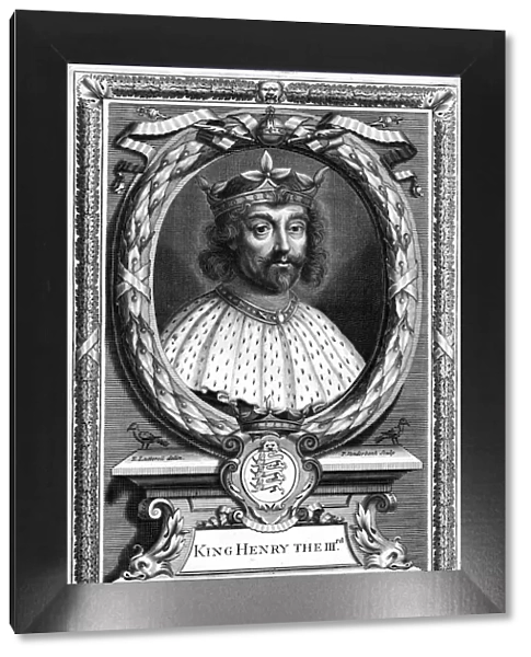 King Henry III of England. Artist: P Vanderbanck