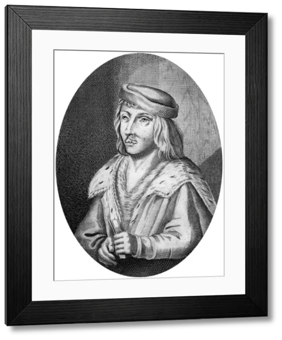 Framed Print : James II of Scotland, (1794). Artist: Adam Framed Print : James II of Scotland, (1794). Artist: Adam