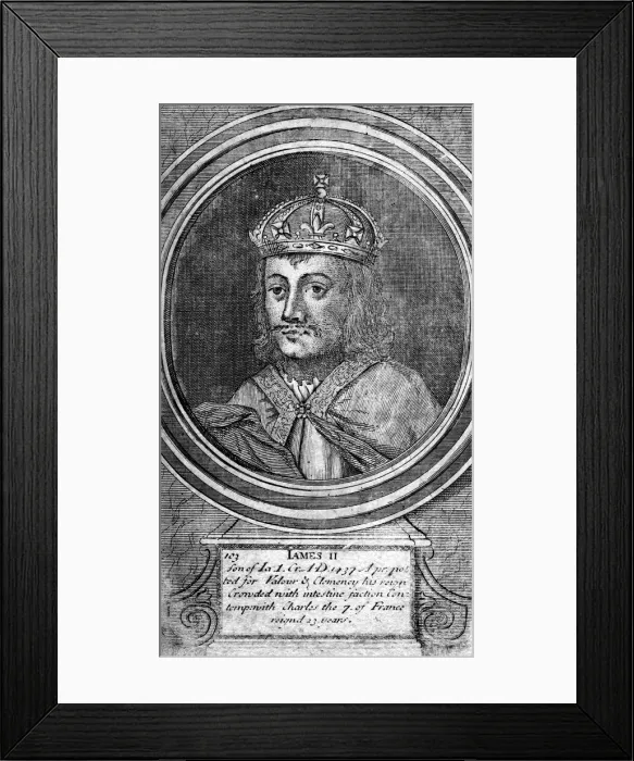 Framed Print : James II of Scotland Framed Print : James II of Scotland