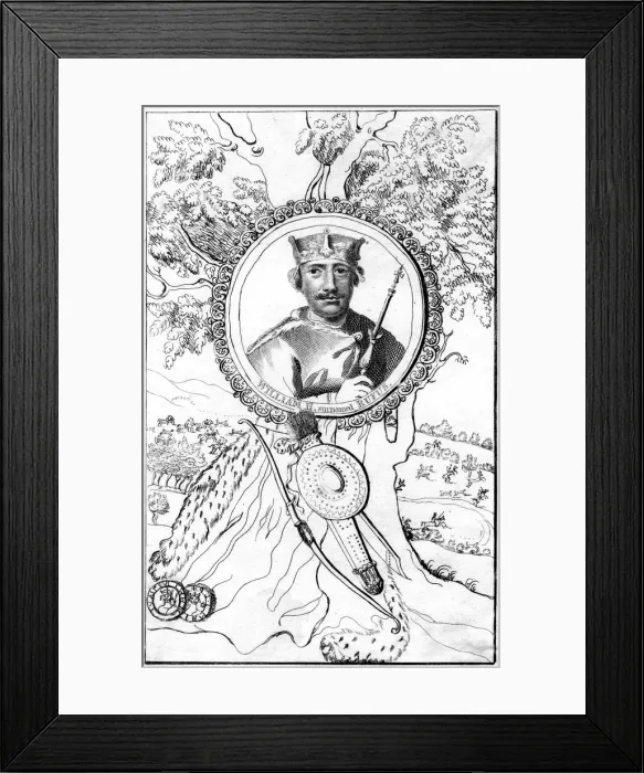 Framed Print : King William II of England Framed Print : King William II of England