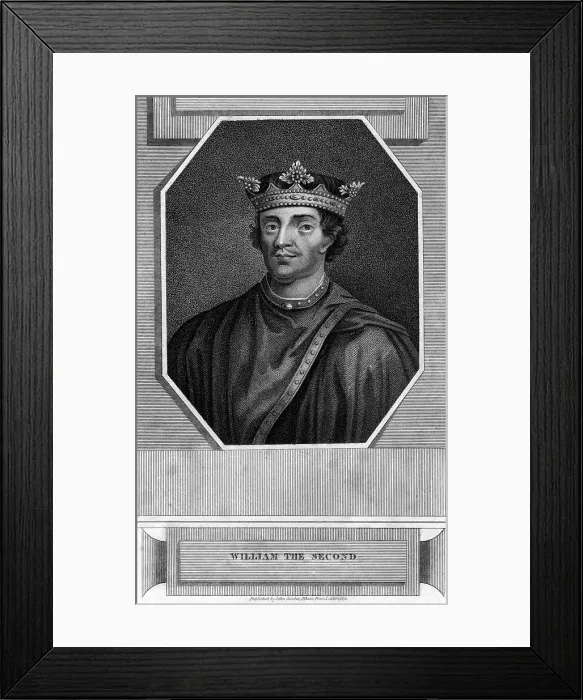 Framed Print : King William II Framed Print : King William II