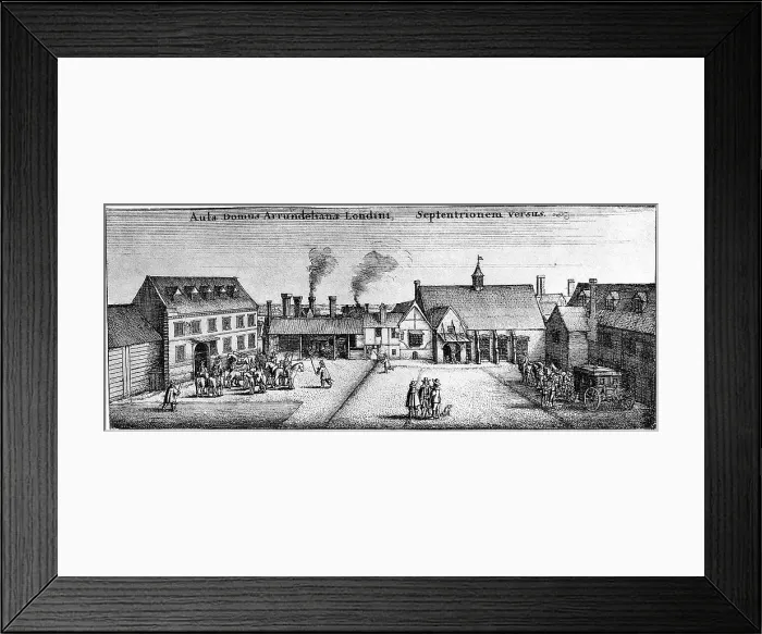 Framed Print : Arundel House, Strand, 17th century, (1908) Framed Print : Arundel House, Strand, 17th century, (1908)